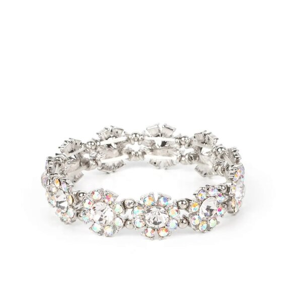 Paparazzi Jewelry - Premium Perennial - Multi Oil Spill Bracelet - Vintage - Picture 2 of 4